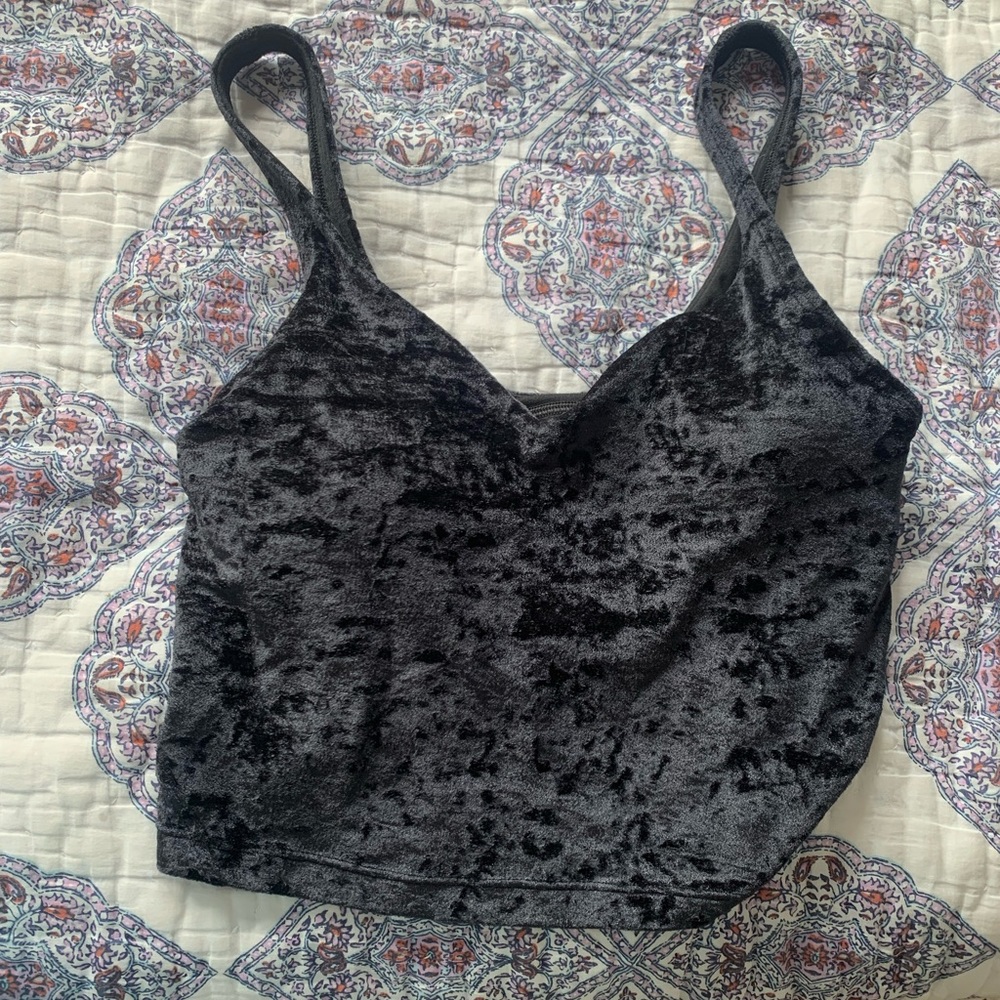 Navy lululemon align top